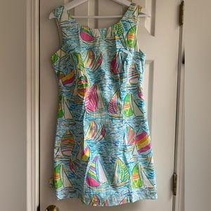 Lilly Pulitzer Delia Dress You Gotta Regatta